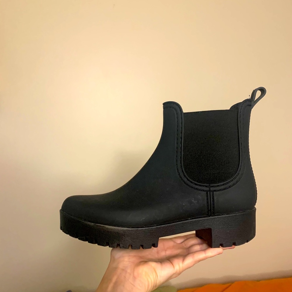 Chelsea Rain Boots by Jeffrey Campbell